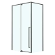 Душевое ограждение Azario MALE 1200х900х1950 прозрачное стекло 6 мм, профиль черный матовый (AZ-J50-12090-MB-CL)  (AZ-J50-12090-MB-CL)
