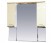 Мебель для ванной Misty Жасмин 105 с 6-ю ящиками бежевая эмаль с зеркалом