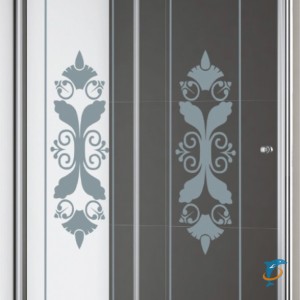 Душевая дверь в нишу Cezares GIUBILEO-BF-1-120-CP-Br  (GIUBILEO-BF-1-120-CP-Br)