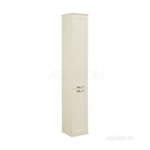 Шкаф-пенал Aquaton Леон 35 подвесной, дуб бежевый — 