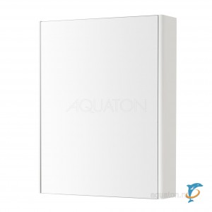 Зеркальный шкаф Aquaton Беверли 65 белый глянец, правый  (1A237002BV010)