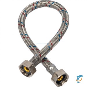 Stout Гибкая подводка для воды  ВР 3/8 х ВР 3/8 ,  длина 600 мм   (SHF-0096-081010)