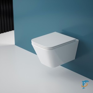 Унитаз подвесной ESBANO GARTEZ-51 (Глянцевый белый) (ESUPGART51)