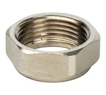 Stout Разъемное соединение с плоским уплотнением, никелированное 3/4&quot; — 