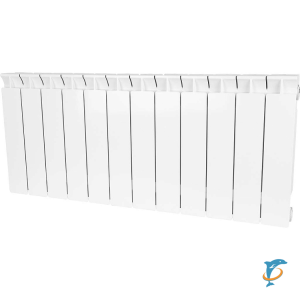 Радиатор биметаллический SRB-0110-035012 STOUT STYLE 350 12 секций боковое подключение (белый RAL 9010)  (SRB-0110-035012)
