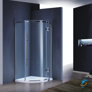 Душевое ограждение GROSSMAN GR-5090 Style 90*90*190 полукруг, дверь распашная  (GR-5090)