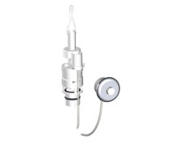 Кнопка управления Alca Plast  MPO11 — Кнопка пневматического смыва на расстоянии – ручное управление, хром – глянцевая, монтаж: в стену