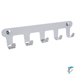 Планка 5 крючков Fixsen Practica FX-805-5 хром (FX-805-5)