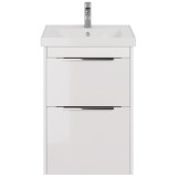 Тумба для комплекта Dreja PRIME 60 подвесная/напольная, белый глянец &mdash; 