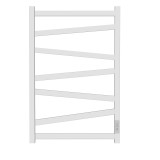 Полотенцесушитель электрический Point Феникс PN15858W П7 500x800, диммер справа, белый &mdash; 