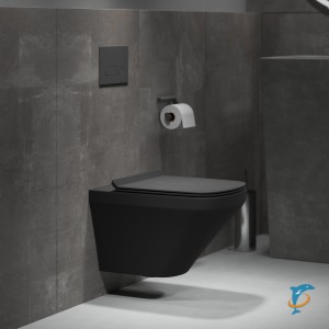 Унитаз подвесной Grossman GR-4440BMS с тонкой крышкой  (GR-4440BMS)