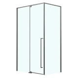 Душевое ограждение Azario MALE 1200х900х1950 прозрачное стекло 6 мм, профиль графит матовый (AZ-J50-12090-MGR-CL) — 