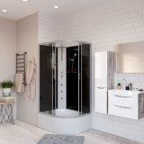 Душевая кабина Niagara NG-2510-14LBKTG (1200х800х2100-2400) — 