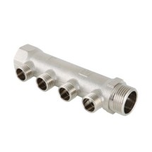 Коллектор с наружной резьбой VALTEC 3/4&quot;, 2 х 1/2&quot; — 