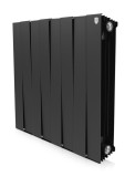 Биметаллический радиатор Royal Thermo PianoForte 500 Noir Sable 8 секций — 