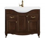 Тумба для комплекта ValenHouse Эллина 105 кальяри, фурнитура золото — 