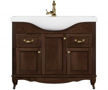 Тумба для комплекта ValenHouse Эллина 105 кальяри, фурнитура золото — 