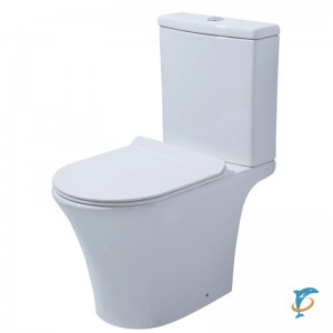 Унитаз напольный Azario Verde безободковый AZ-8220  (AZ-8220)