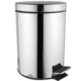 Мусорное ведро AZARIO 8л AZ-301-8L хром &mdash; 