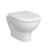 Унитаз подвесной Vitra Zentrum 5795B003-0075 безободковый, белый глянец — 