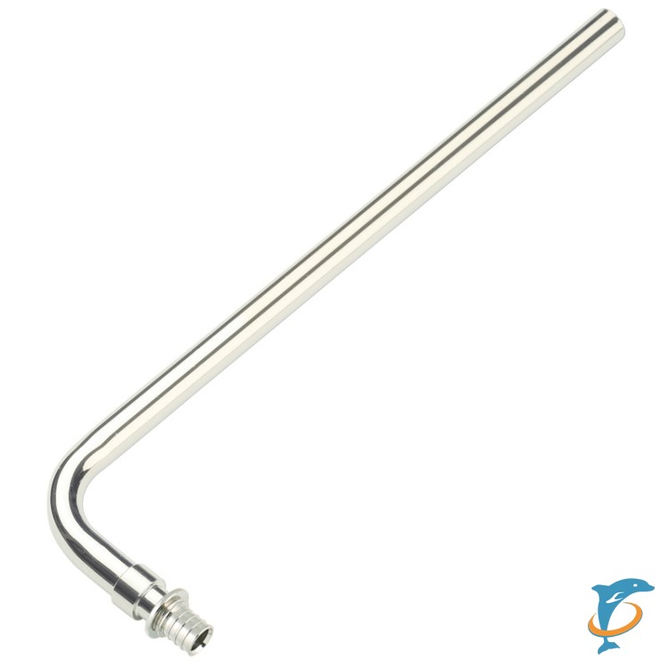 Трубка Г-образная STOUT для подключения радиаторов 20/250 — купить по ...