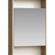 Зеркальный шкаф Aqwella City 50 дуб балтийский  (SIT0405DB)