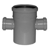 Крестовина канализационная 110/110/50/50/90 (Политек) — 