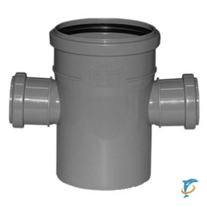 Крестовина канализационная 110/110/50/50/90 (Политек)  (К-110-50-90*)