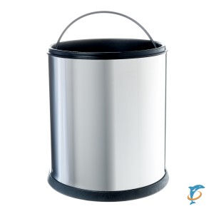 Ведро без крышки (5 л) Fixsen Hotel FX-31024B, хром (FX-31024B)