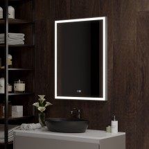 Зеркало Misty Веритате 60 сенсорное, LED холодная подсветка с подогревом — 