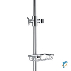 Душевая стойка KAISER с мыльницей хром (R-0080)