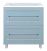 Тумба для комплекта Misty Марта 80 напольная, голубая матовая