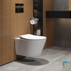 Унитаз подвесной Grossman GR-4459S с тонкой крышкой (GR-4459S)