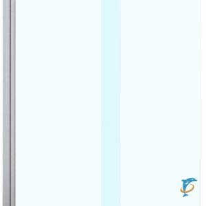 Шторка для ванны раздвижная Azario Merrit 80х140 цвет профиля серебро (AZ-NF6122 800)  (AZ-NF6122 800)