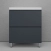 Тумба для комплекта напольная Style Line Манхэттен 70, графит
