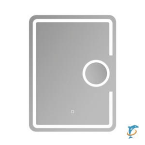 Зеркало HAIBA HB661 LED 600*800 мм , с макияжным зеркалом  (HB661)