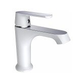 Смеситель для раковины HAIBA HB10804 латунь, белый/хром — 