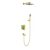 Душевая система встроенная Timo Selene SX-3069/17SM золото матовое — 