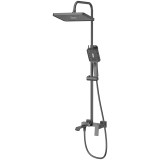 Душевая система HAIBA HB24575-3 оружейная сталь &mdash; 