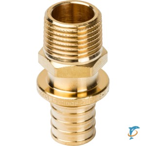 Муфта соединительная наружной резьбой 20х2.8-1/2 Millennium (MSPM2012)