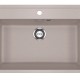 Односекционная мойка с отверстием под смеситель ULGRAN U-600 песочный  (U-600-302)