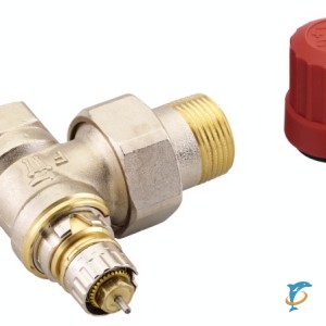 Клапан Danfoss RA-N 20 мм. для двухтрубной насосной системы отопления угловой (013G0015)