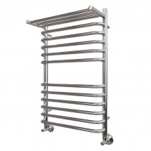 Полотенцесушитель водяной Point PN09158SP П11 500x800 с полкой, хром — 