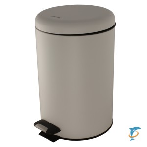 Урна с механизмом поднятия крышки Ksitex BGR-12W (белая)  (BGR-12W)