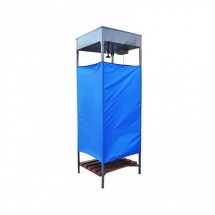 Душ дачный с подогревом (бак антикорроз,128л) 2 места — 