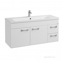 Тумба под раковину Aquaton Диор 120 белый 1A110601DR010 — 
