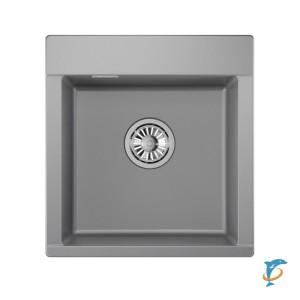 Кухонная мойка Granula ES-4701 алюминиум  (ES-4701 алюминиум)