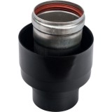 Элемент дымохода STOUT для перехода на финальный участок  D 80/125 — 