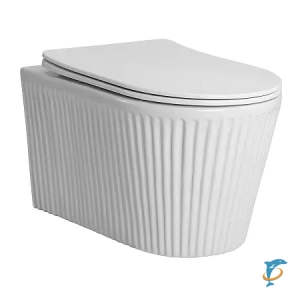 Унитаз подвесной Azario STILL 520х365х346 безободковый, система смыва "Скрытое Торнадо", с быстросъемным сиденьем "Микролифт" (AZ-1909T)  (AZ-1909T)