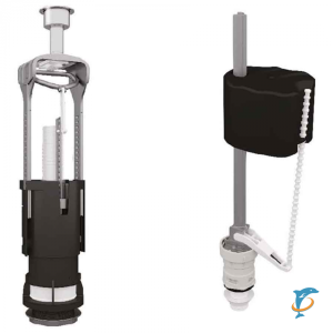 Сливная арматура для унитаза Oli + наливной клапан с нижней подводкой (CD11000171014) (CD11000171014 )